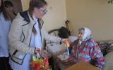 Акция Весенние цветы в Доме интернате для престарелых и инвалидов